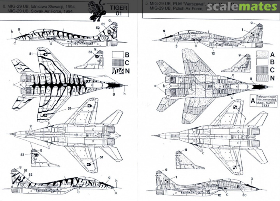 Boxart Mig-29 72001 SP-Decal