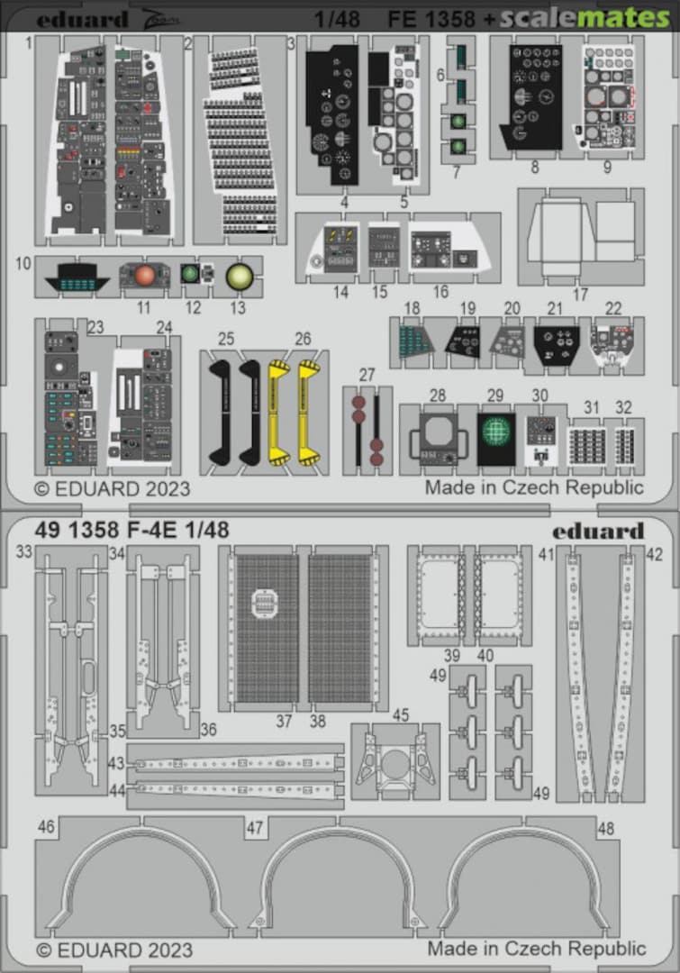 Boxart F-4E 491358 Eduard