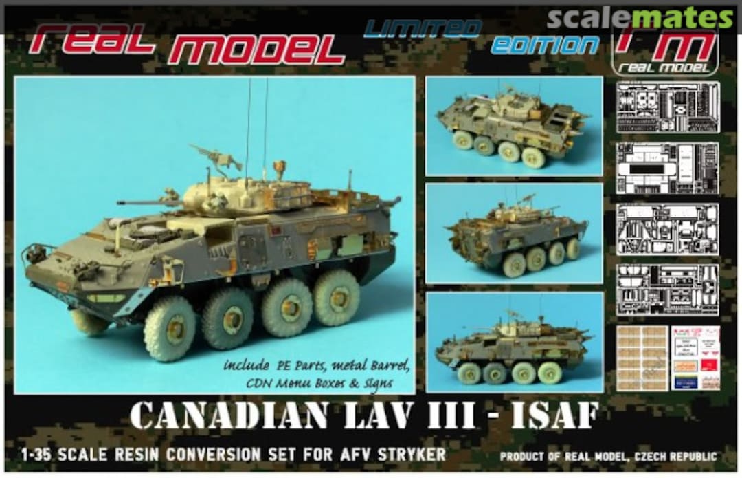 Boxart Canadian LAV III ISAF RM35125 Real Model