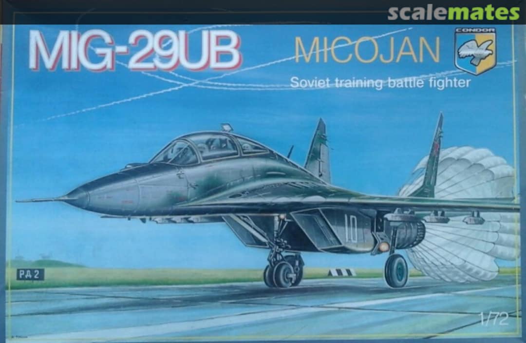 Boxart MiG-29 UB 72004 Condor