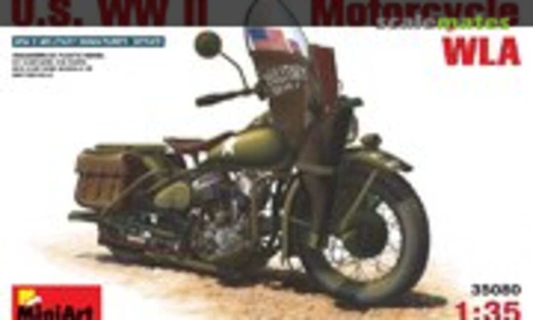 1:35 WWII Motorcycle WLA (MiniArt 35080)