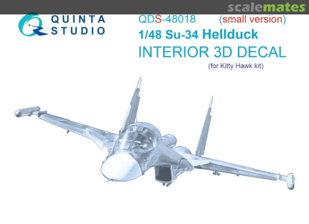 Boxart Su-34 Hellduck QDS-48018 Quinta Studio