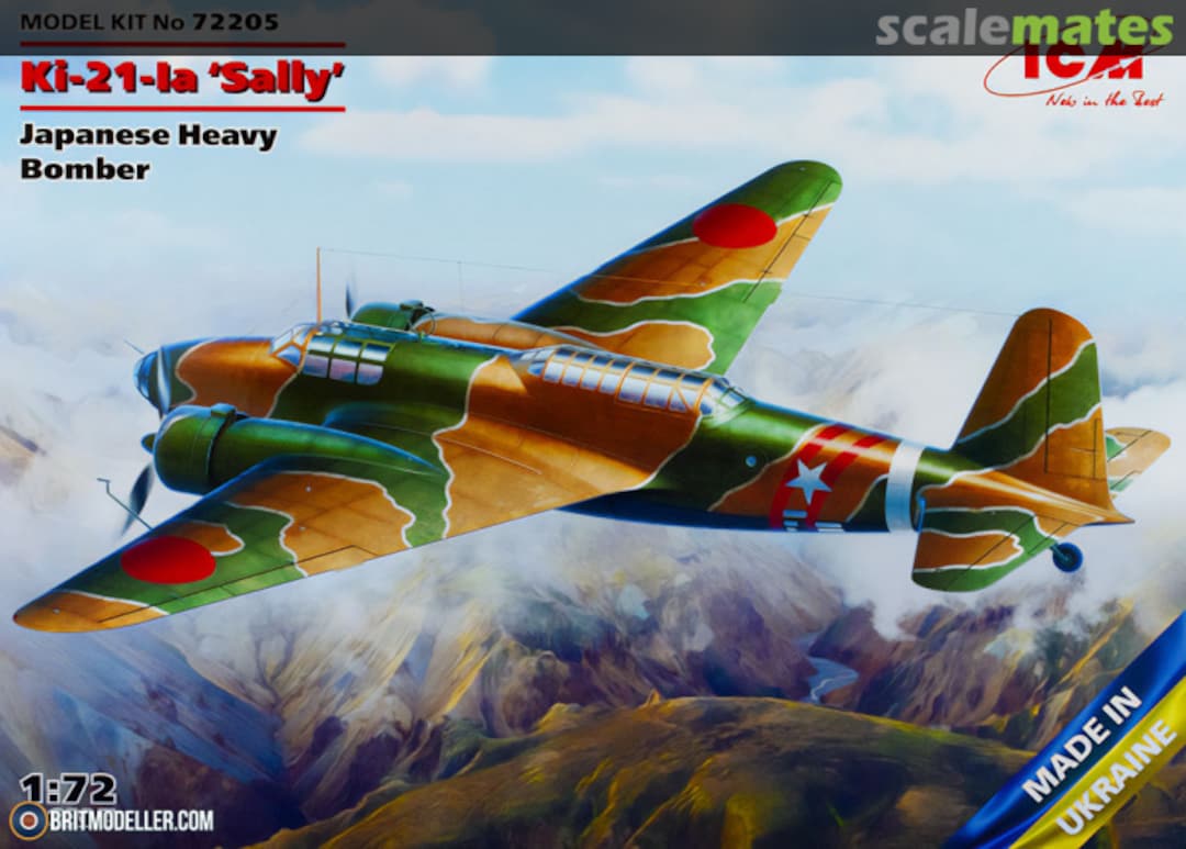 Boxart Ki-21-Ia 'Sally' 72205 ICM