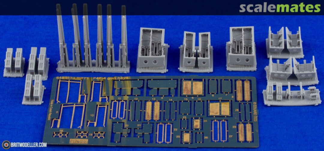 Boxart F4F-4 gun bays 648853 Eduard