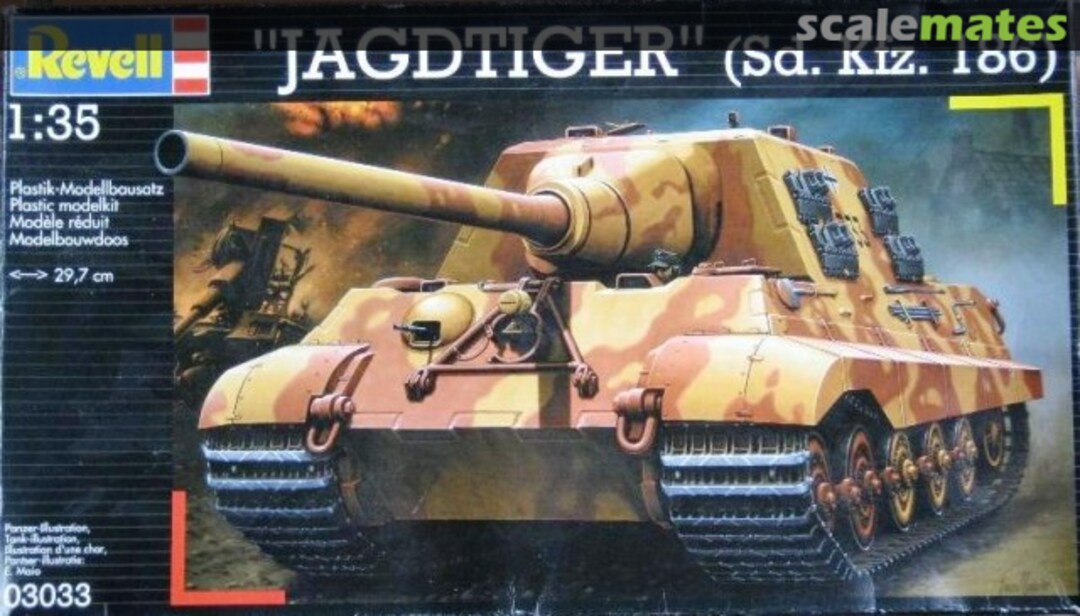 Boxart Jagdtiger Sd.Kfz. 186 03033 Revell