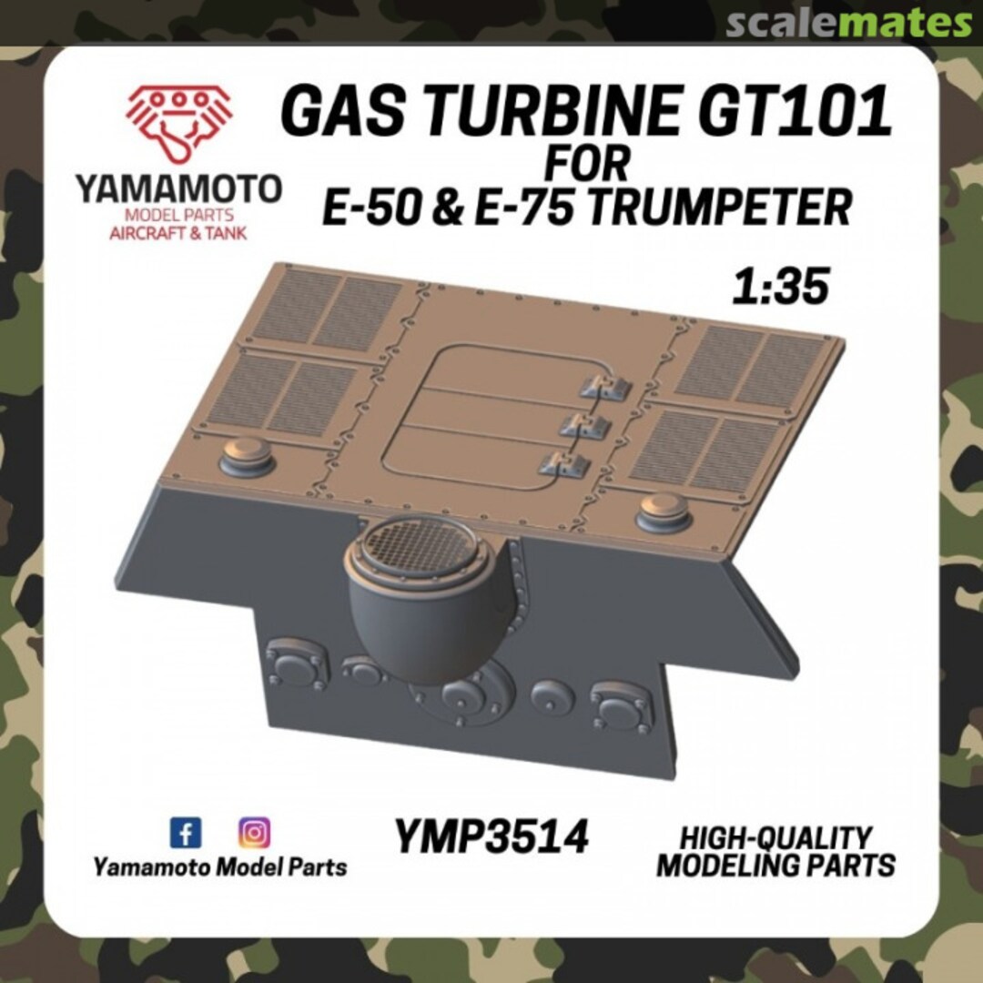 Boxart Gas Turbine GT101 YMP3514 Yamamoto Model Parts