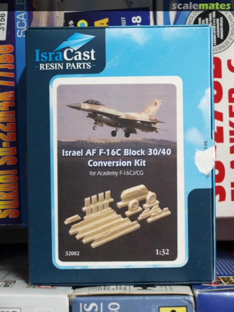 Boxart Israel AF F-16C Block 30/40 Conversion Kit 32002 IsraCast