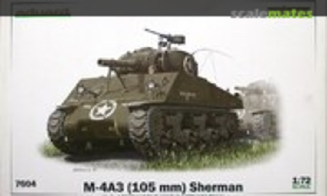 1:72 M4A3 (105 mm) Sherman (Eduard 7604)