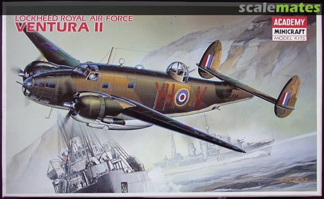 Boxart Royal Air Force Lockheed Ventura II 2105 Academy/Minicraft