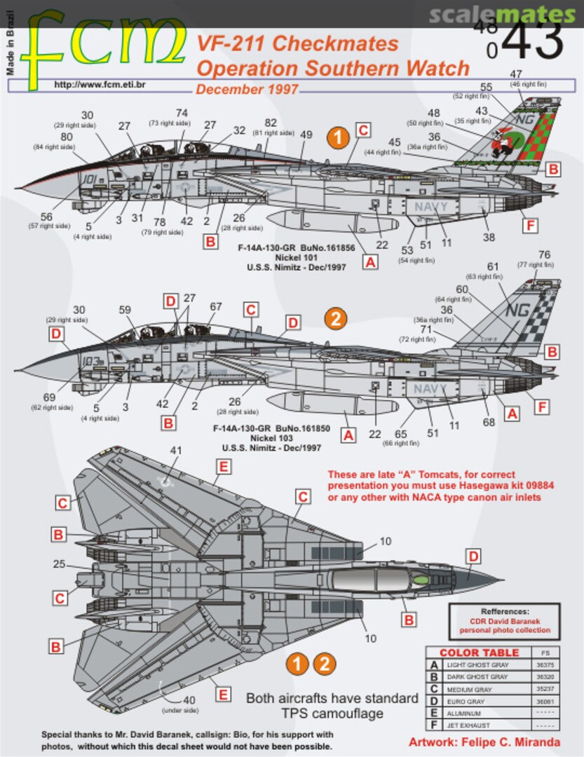 Boxart VF-211 Checkmates Part 1 48-043 FCM