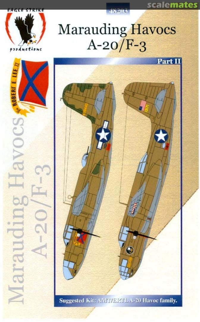 Boxart Marauding Havocs A-20/F-3 48203 Eagle Strike Productions