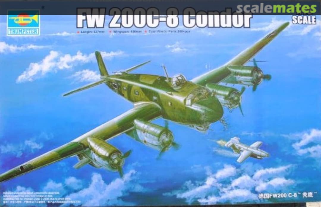 Boxart Fw 200C-8 Condor 01639 Trumpeter