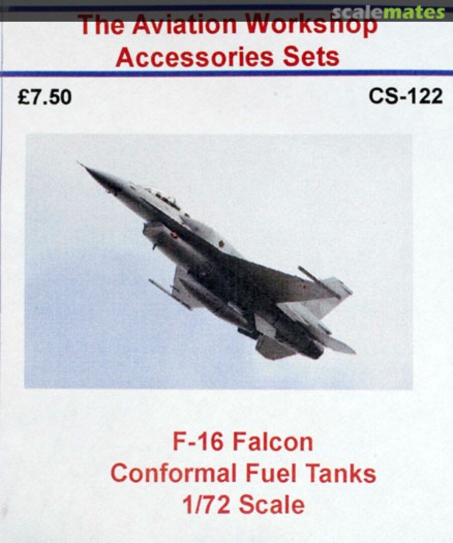 Boxart F-16 Falcon Conformal Fuel Tanks CS-122 The Aviation Workshop