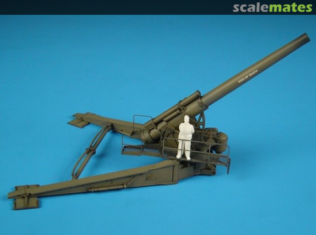 Boxart M1 240mm howitzer IN FIRE POSITION HLP72006 Hauler