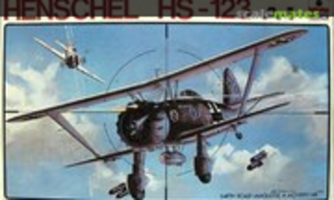 1:48 Henschel Hs-123 A-1 (ESCI 4001)