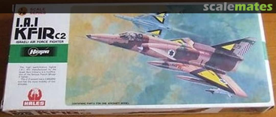 Boxart I.A.I Kfir C2 JS-149 Hasegawa/Hales