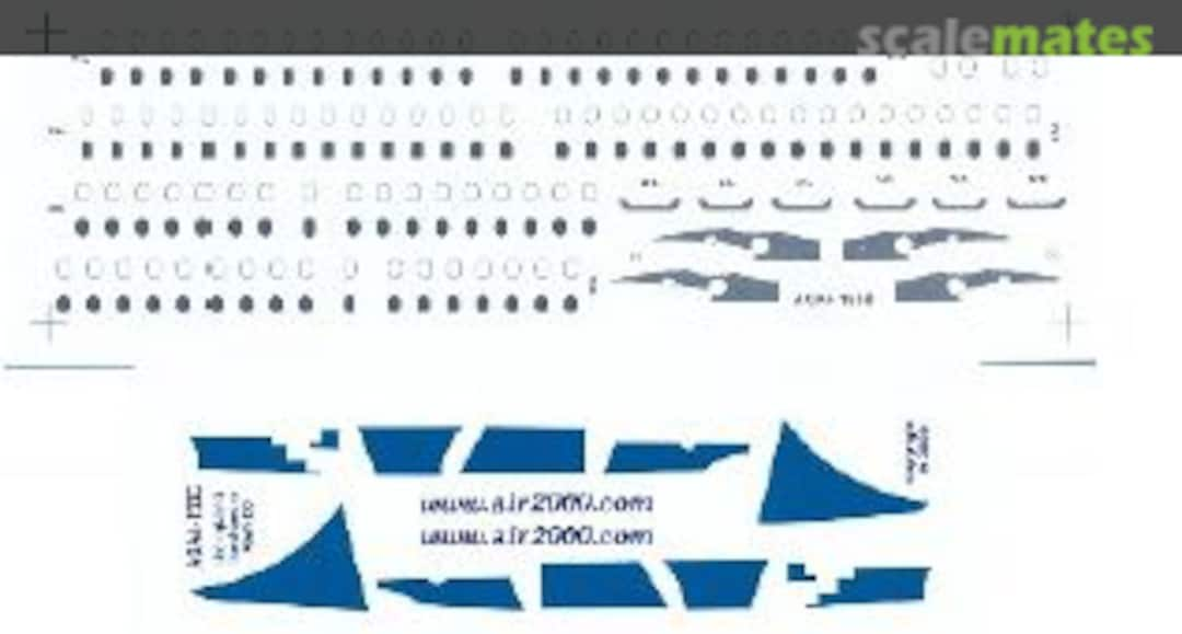 Boxart Airbus A321-211 A4-153 Airway Graphics