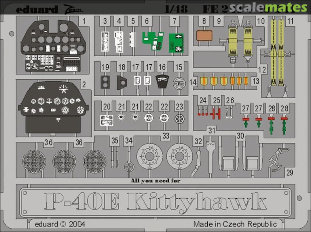 Boxart P-40E 49241 Eduard
