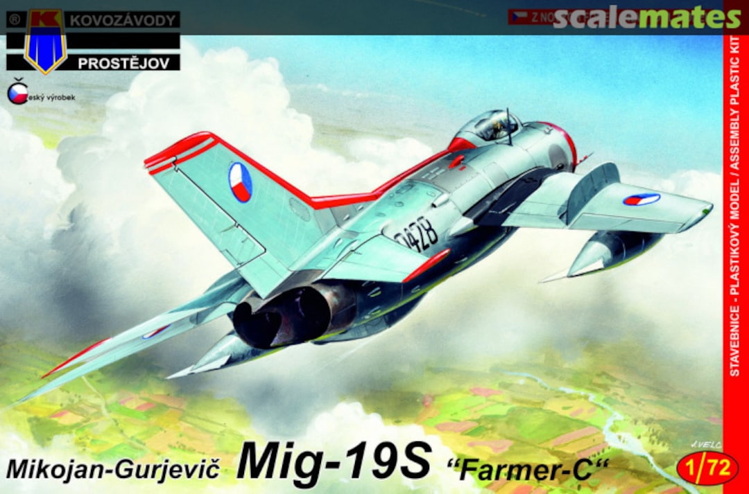 Boxart Mikojan-Gurjevič Mig-19S KPM0158 Kovozávody Prostějov