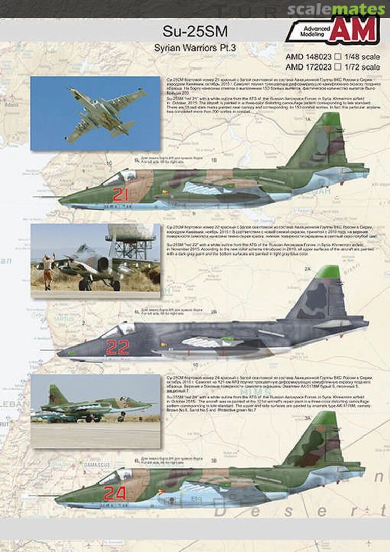 Boxart Su-25SM AMD 172023 Advanced Modeling