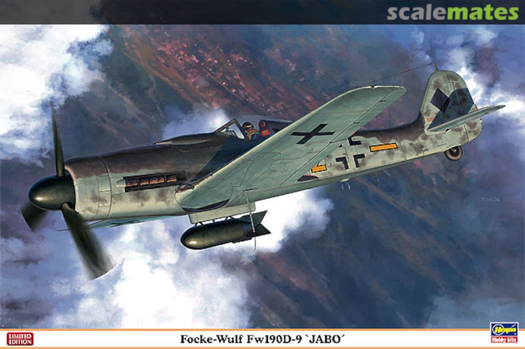 Boxart Focke-Wulf Fw190D-9 'Jabo' 08223 Hasegawa