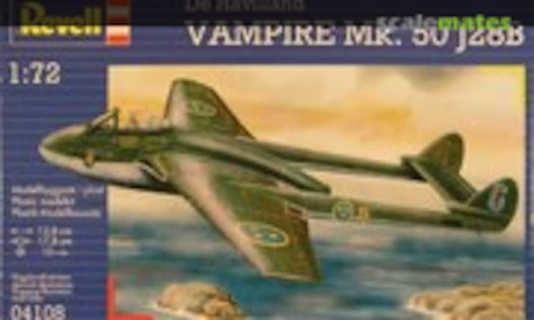 1:72 De Havilland Vampire Mk. 50 J28B (Revell 04108)