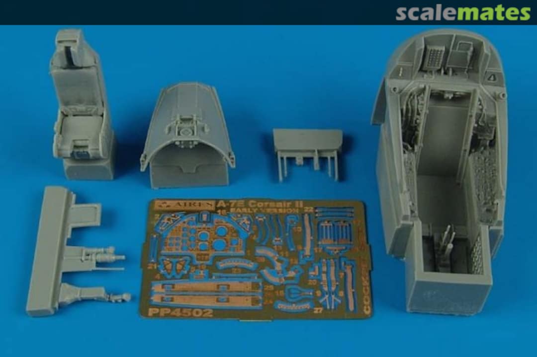 Boxart A-7E Corsair II - Early Version Cockpit Set 4502 Aires