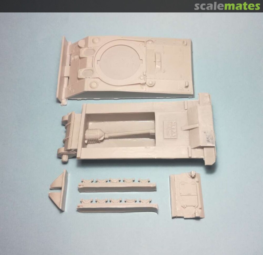 Boxart M4A4 Sherman Hull conversion set WVC48021 Friendship Models