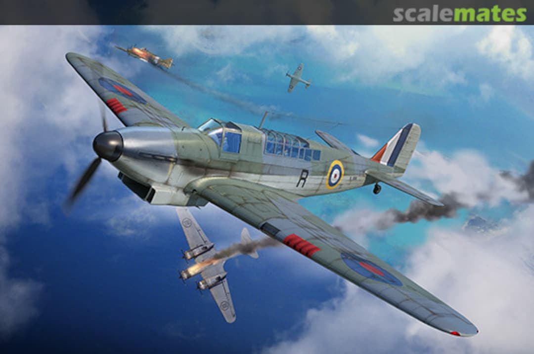 Boxart Fairey Fulmar Mk.II 05823 Trumpeter