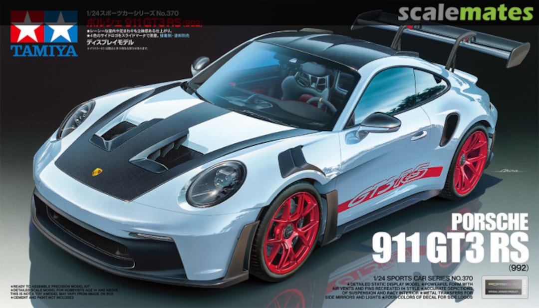 Boxart Porsche 911 GT3 RS 24370 Tamiya