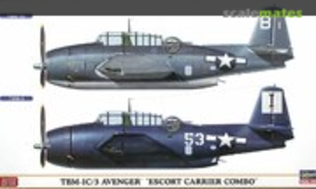 1:72 TBM-1C/3 Avenger 'Escort Carrier Combo' (Hasegawa 01998)