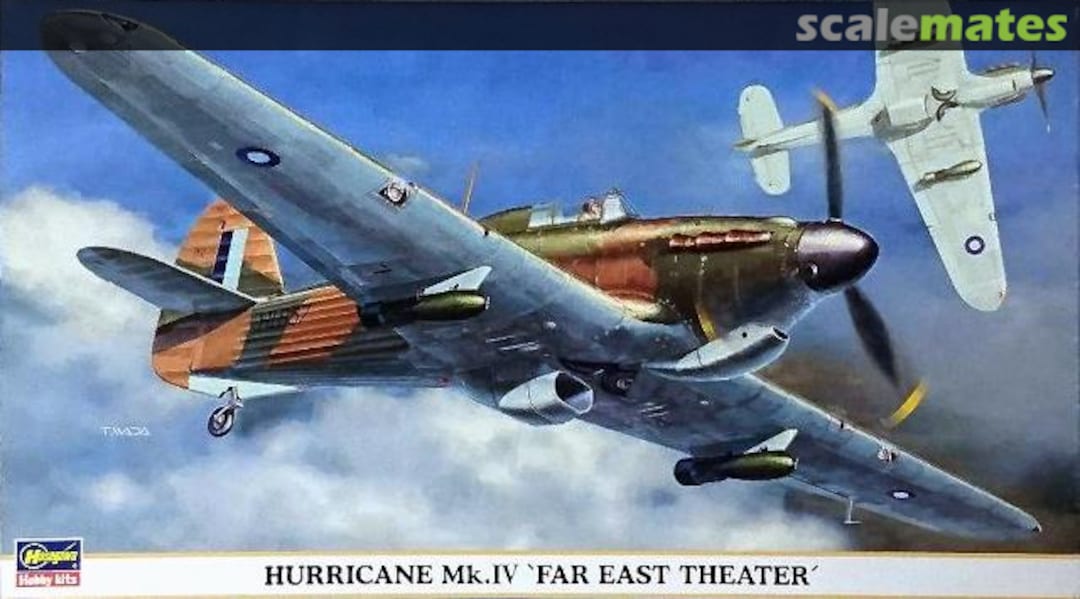 Boxart Hurricane Mk.IV `Far East Theater´ 09347 Hasegawa