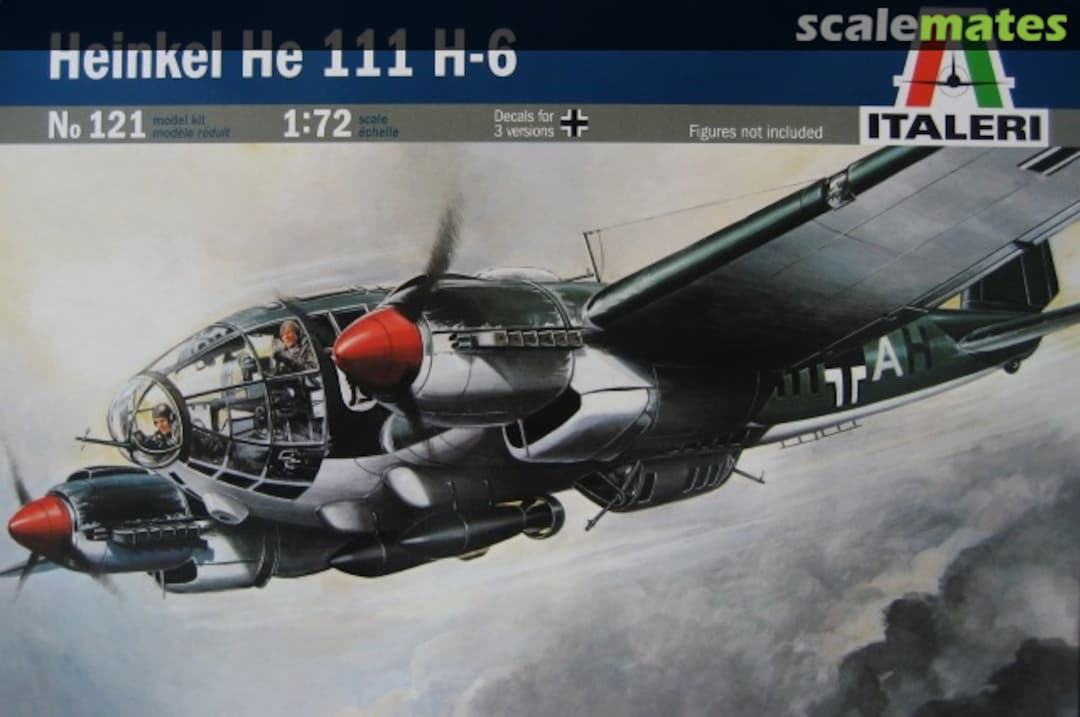 Boxart Heinkel He 111 H-6 121 Italeri