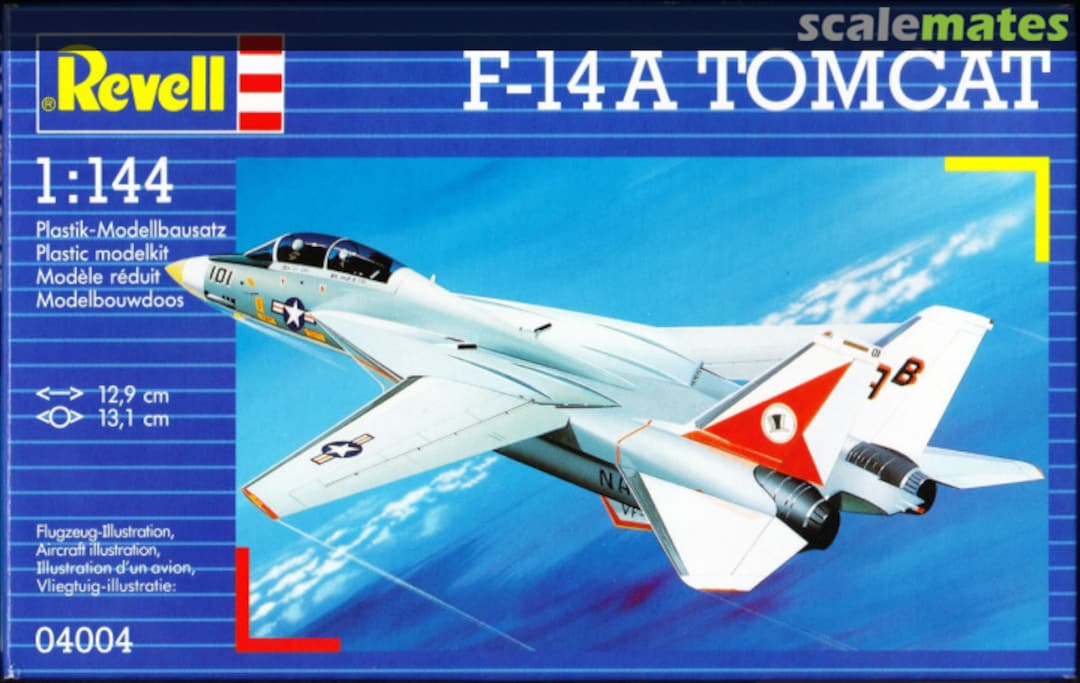 Boxart F-14A Tomcat 04004 Revell