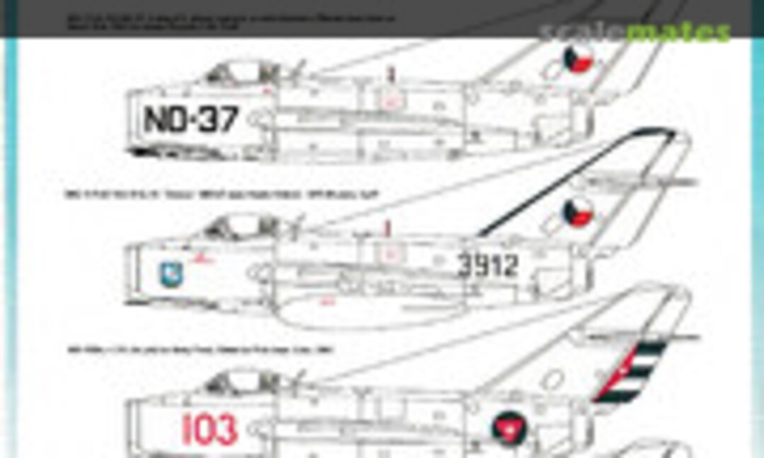 1:72 Mig-15 in the Cold War (H-Models Decals HMD72006)