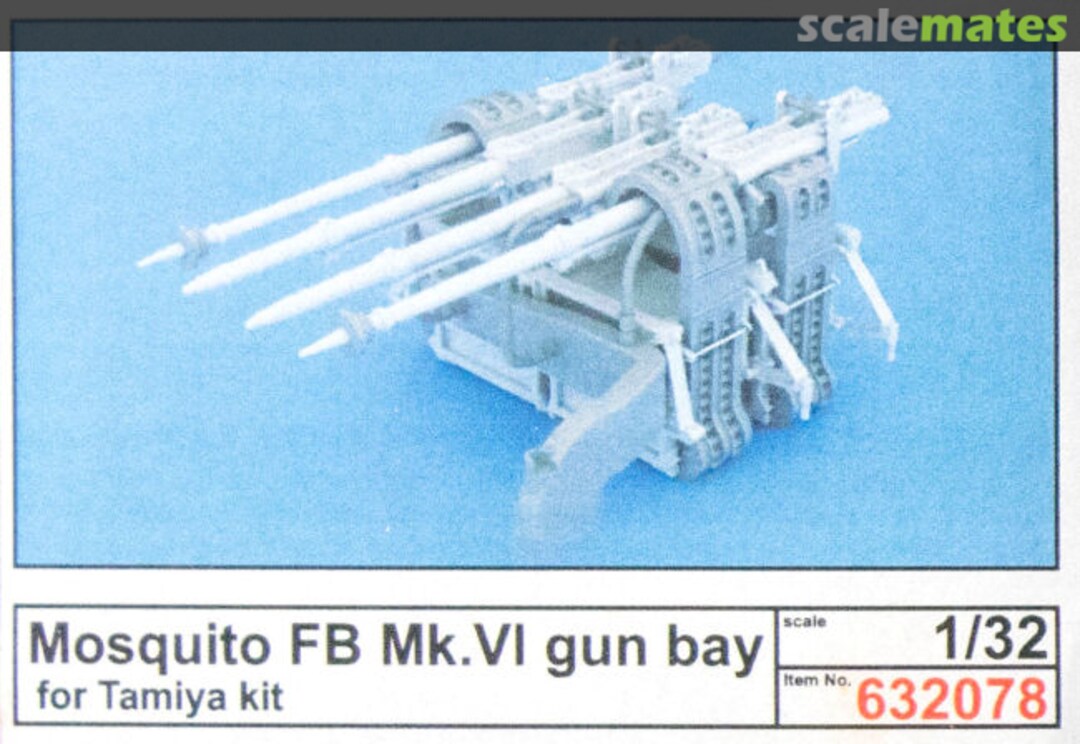 Boxart Mosquito FB Mk.VI gun bay 632078 Eduard