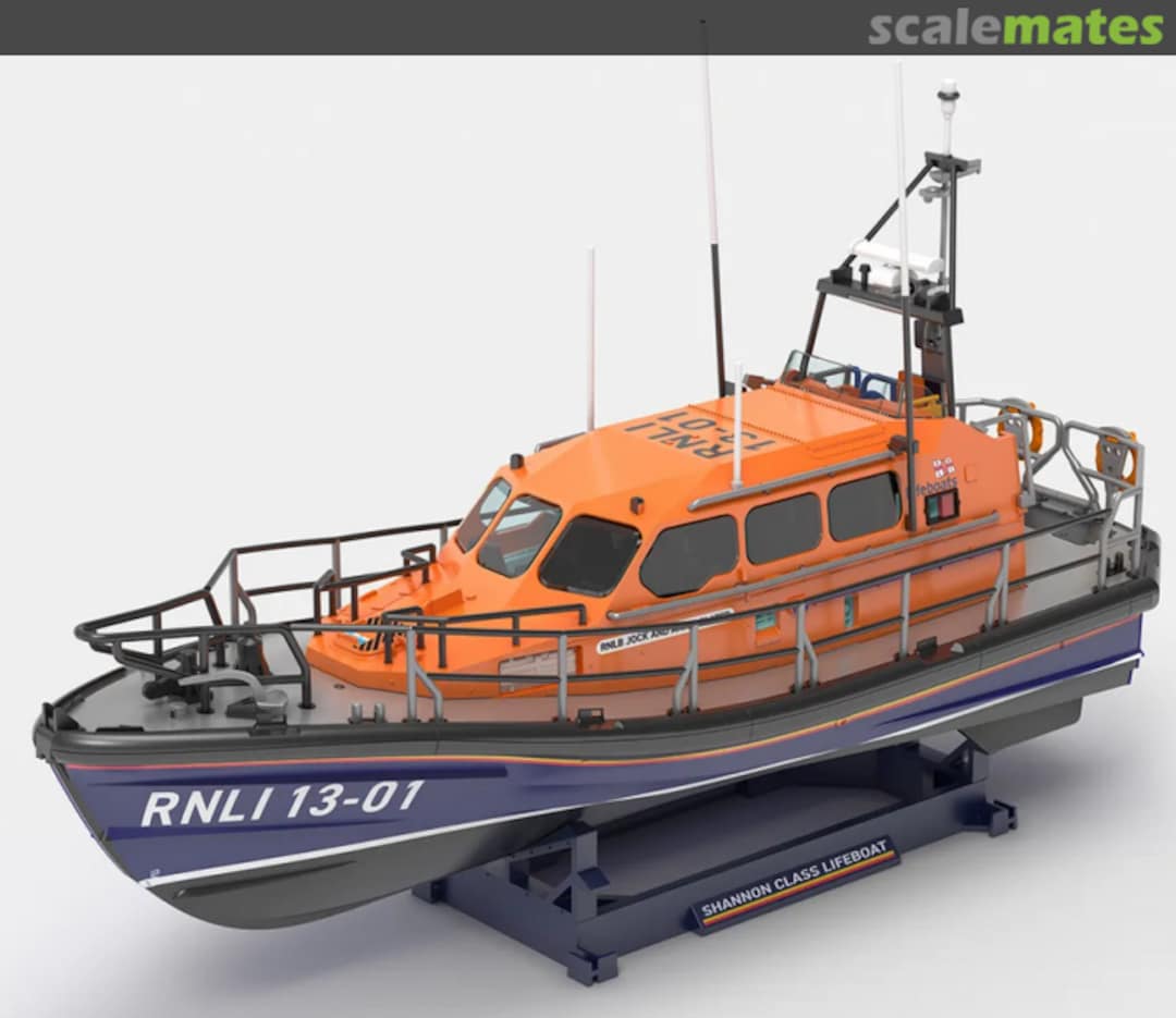 Contents RNLI Shannon Class Lifeboat A55015 Airfix