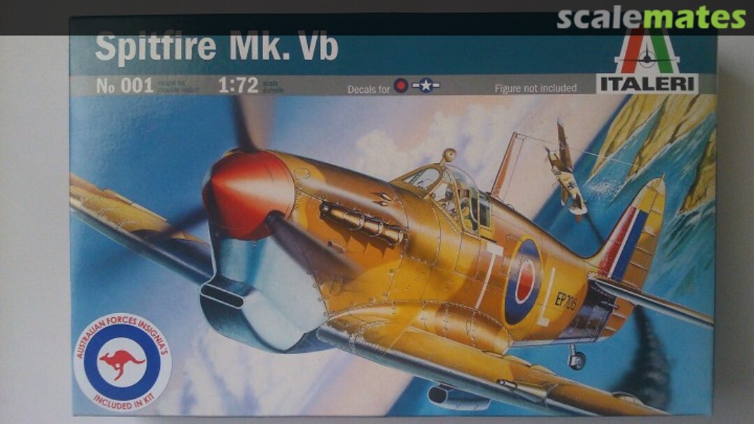 Boxart Spitfire Mk.Vb 001 Italeri