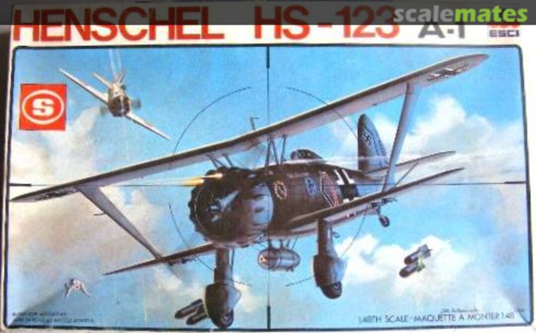 Boxart Henschel Hs-123 A-1 4001 Soldat