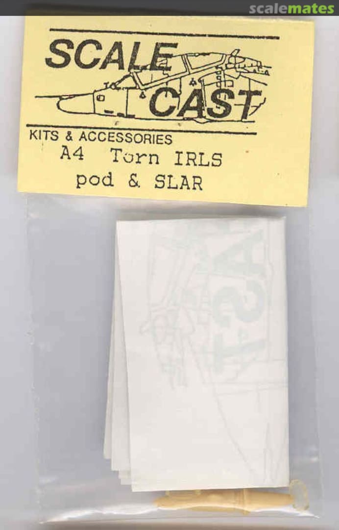 Boxart Tornado IRLS pod & SLAR A4 Scale Cast