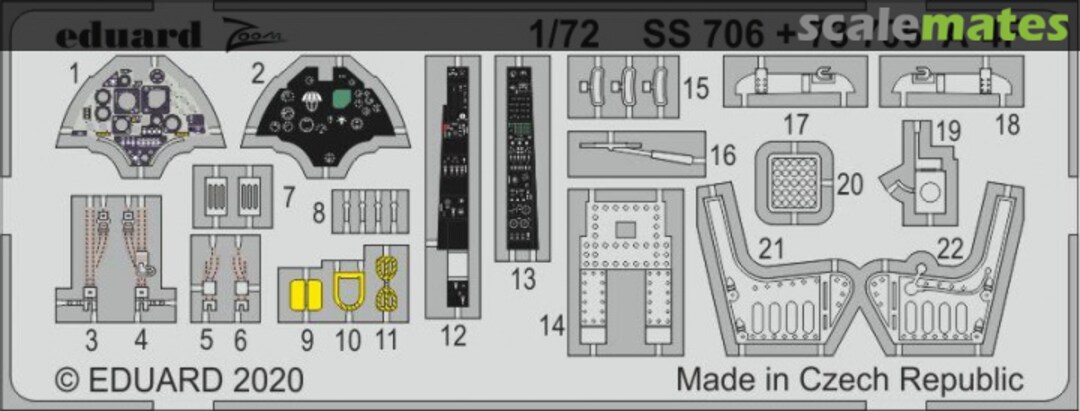 Boxart A-4F SS706 Eduard