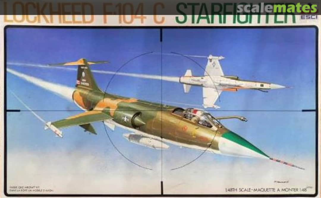 Boxart Lockheed F-104 C Starfighter 4013 ESCI