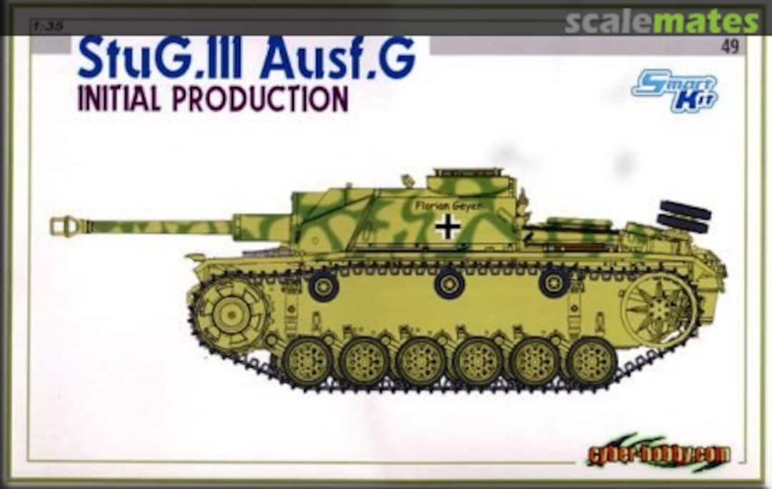 Boxart StuG.III Ausf.G 6607 Cyber Hobby