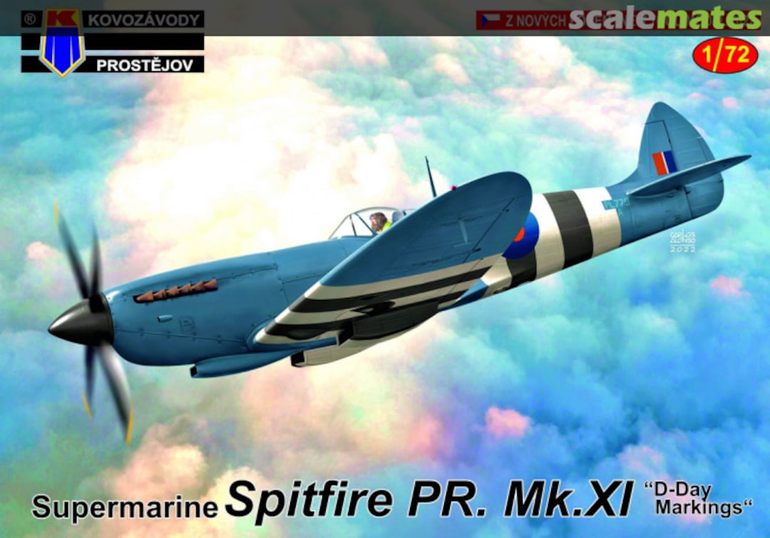 Boxart Supermarine Spitfire PR Mk.XI KPM0296 Kovozávody Prostějov