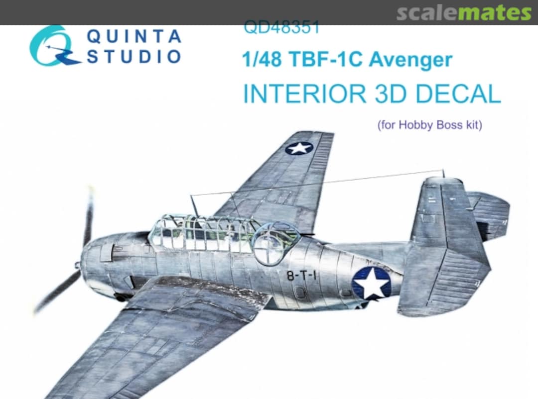 Boxart TBF-1C Avenger QD48351 Quinta Studio