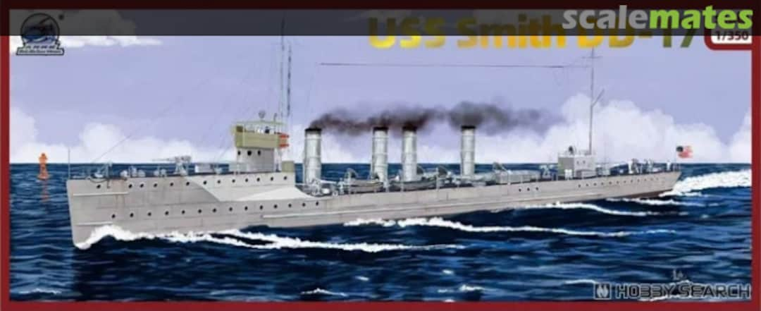 Boxart USS Smith DGM350DD-17 DaLiGeJian Model