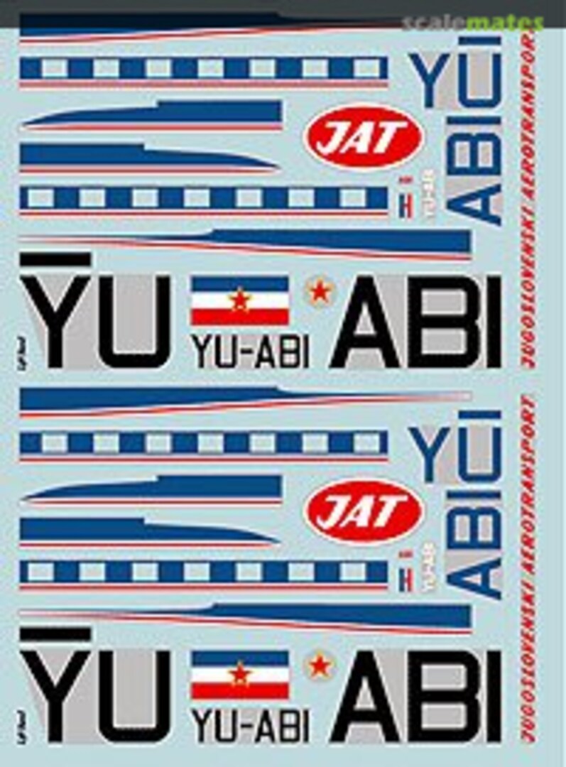 Boxart Airliners 701-LH Lift Here Decals