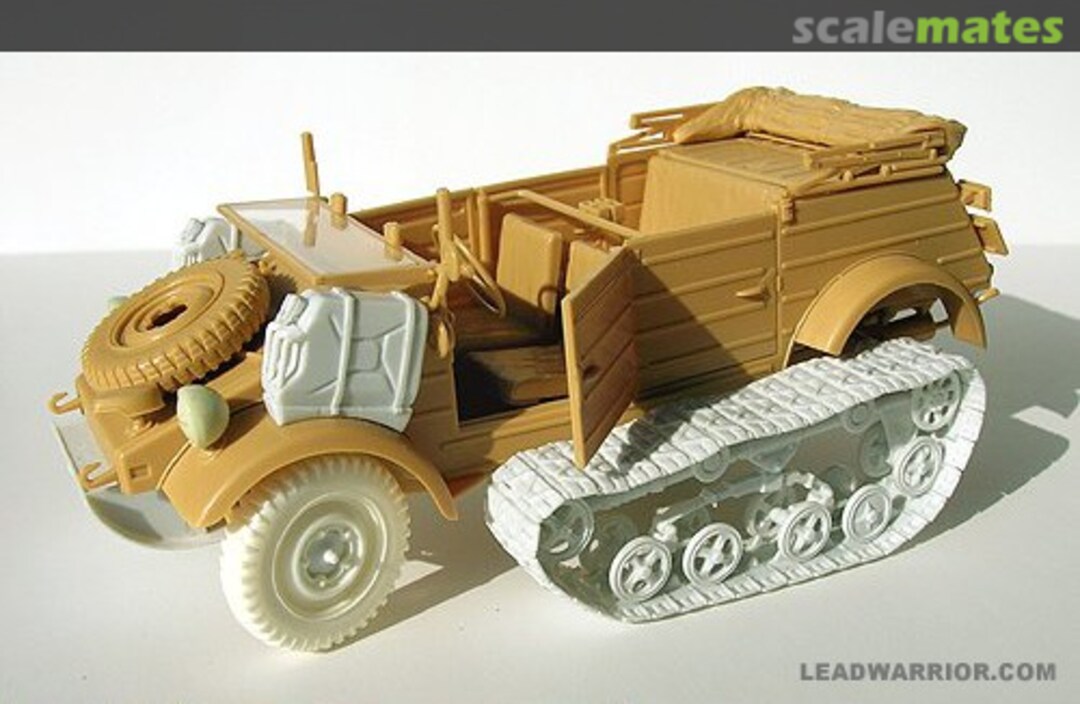 Boxart VW Kübelwagen Type 155/4c Schneeketten LW 35203 Leadwarrior