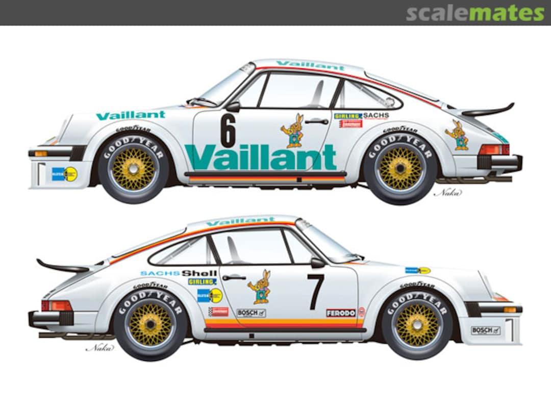 Boxart 934RSR 1976 European GT Norisring / WCM Dijon 24002 Vector Magic Decals