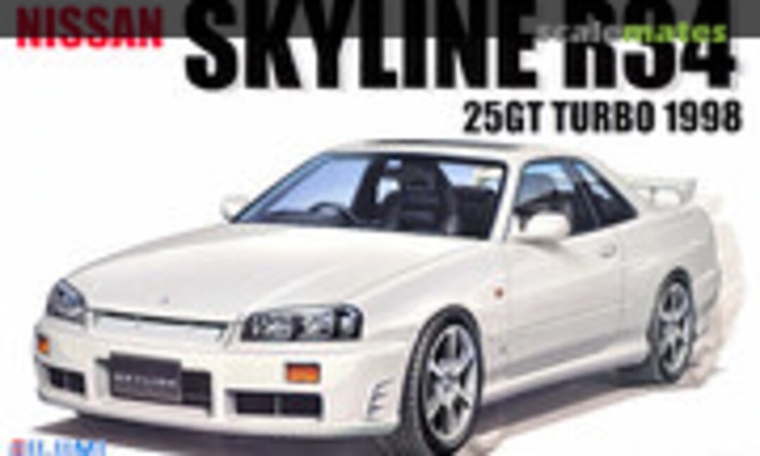 1:24 Nissan Skyline R34 25GT Turbo 1998 (Fujimi 03967)